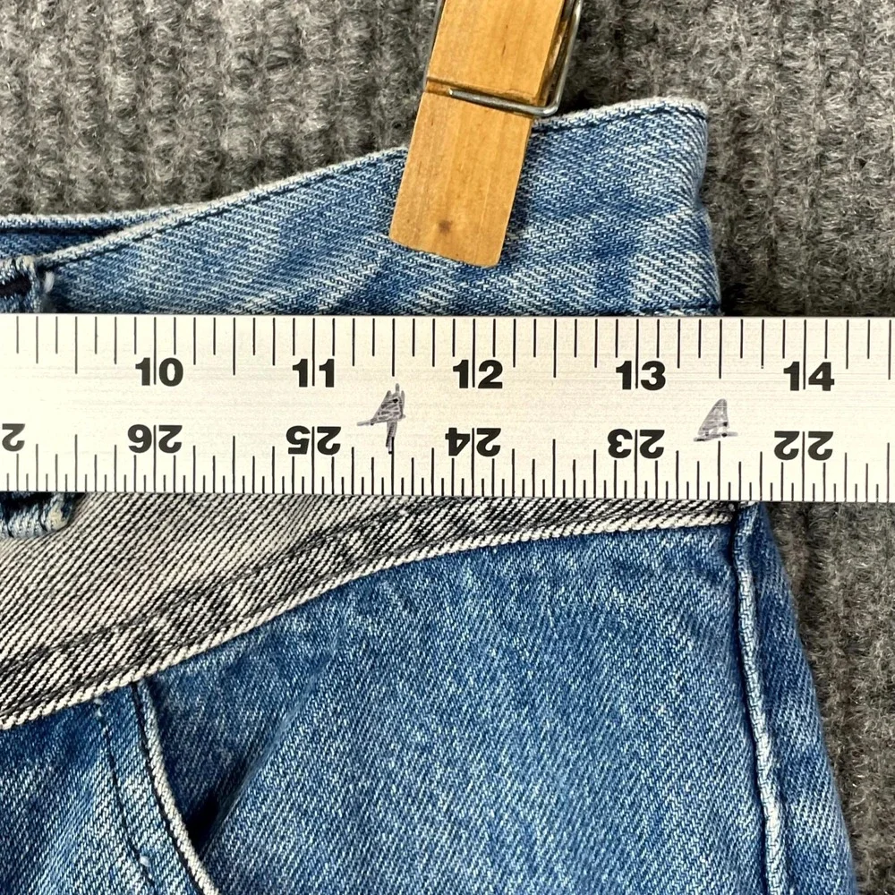 Vintage Razz America Mom Jeans Womens 27x29* Blue Denim High Rise Western Rodeo